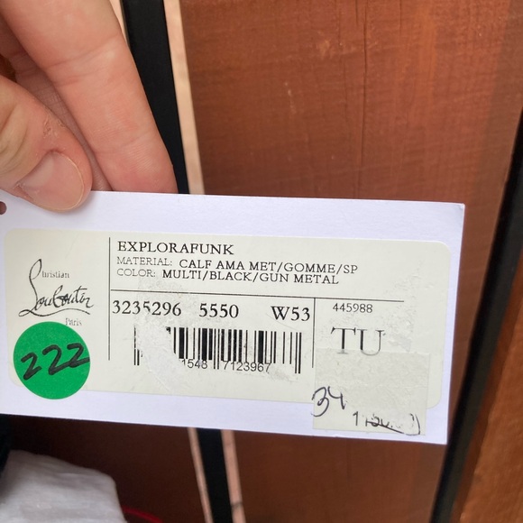 Christian Louboutin Explorafunk wallet on strap python NWT! Women / Men / Unisex - Picture 9 of 12